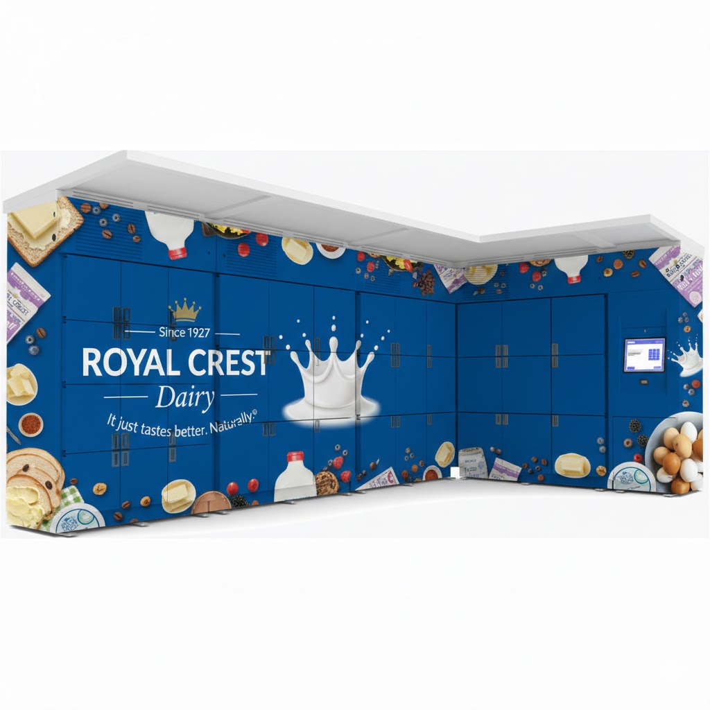 AptDelivery Dairy+ refrigerated smart locker